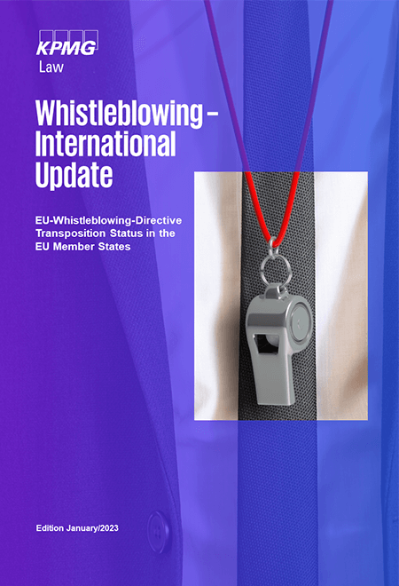 Whistleblowing – International Update - KPMG Law ...